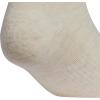 imageadidas Womens Athletic Cushioned 6Pack No Show Socks  No Show Socks for Secure Fit Cushioned Comfort Low ProfileAlumina BeigeWhiteWonder Beige