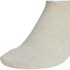imageadidas Womens Athletic Cushioned 6Pack No Show Socks  No Show Socks for Secure Fit Cushioned Comfort Low ProfileAlumina BeigeWhiteWonder Beige