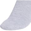 imageadidas Womens Athletic Cushioned 6Pack No Show Socks  No Show Socks for Secure Fit Cushioned Comfort Low ProfileCool Light HeatherClear PinkDark Blue