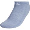 imageadidas Womens Athletic Cushioned 6Pack No Show Socks  No Show Socks for Secure Fit Cushioned Comfort Low ProfileHeather GreyWashed Denim Blue HeatherWhite