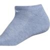 imageadidas Womens Athletic Cushioned 6Pack No Show Socks  No Show Socks for Secure Fit Cushioned Comfort Low ProfileHeather GreyWashed Denim Blue HeatherWhite