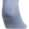imageadidas Womens Athletic Cushioned 6Pack No Show Socks  No Show Socks for Secure Fit Cushioned Comfort Low ProfileHeather GreyWashed Denim Blue HeatherWhite