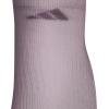 imageadidas Womens Athletic Cushioned 6Pack No Show Socks  No Show Socks for Secure Fit Cushioned Comfort Low ProfilePreloved Fig PurpleClear Onix GreyWhite