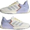 imageadidas Womens Dropset 3 Training SneakerChalk WhiteHalo SilverViolet Tone