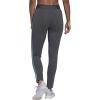 imageadidas Womens Essentials 3Stripes LeggingsDark Grey HeatherMint Ton