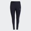 imageadidas Womens Essentials 3Stripes LeggingsLegend InkWhite
