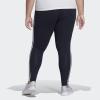 imageadidas Womens Essentials 3Stripes LeggingsLegend InkWhite