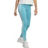 imageadidas Womens Essentials 3Stripes LeggingsPreloved BlueWhite