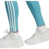 imageadidas Womens Essentials 3Stripes LeggingsPreloved BlueWhite