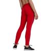 imageadidas Womens Essentials 3Stripes LeggingsVivid RedTeam Real Magenta