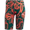 imageadidas Womens Farm Rio Biker ShortsCollegiate GreenSemi Solar Red