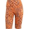 imageadidas Womens Farm Rio Biker ShortsHazy CopperFox RedMystery Brown