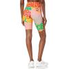 imageadidas Womens Farm Rio Biker ShortsPearl CitrineSemi Solar Red Farm