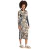 imageadidas Womens Farm Rio Premium DressCrystal SandBronze StrataFocus Blue