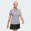 imageadidas Womens Ottoman Short Sleeve Polo ShirtBlack