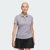 imageadidas Womens Ottoman Short Sleeve Polo ShirtBlack