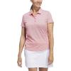 imageadidas Womens Ottoman Short Sleeve Polo ShirtCollegiate Red
