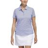 imageadidas Womens Ottoman Short Sleeve Polo ShirtCollegiate Royal