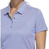 imageadidas Womens Ottoman Short Sleeve Polo ShirtCollegiate Royal