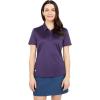 imageadidas Womens Performance Primegreen Golf Polo ShirtPurple
