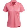 imageadidas Womens Performance Primegreen Golf Polo ShirtSolar Pink