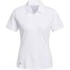 imageadidas Womens Performance Primegreen Golf Polo ShirtWhite