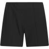 imageadidas Womens Pintuck Five quot PullOn Golf ShortBlack