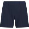 imageadidas Womens Pintuck Five quot PullOn Golf ShortCollegiate Navy