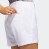 imageadidas Womens Pintuck Five quot PullOn Golf ShortWhite