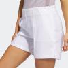 imageadidas Womens Pintuck Five quot PullOn Golf ShortWhite