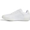 imageadidas Womens Retrocross Spikeless Golf Sneakers Shoes  WhiteFootwear WhiteCrystal JadeOff White
