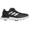 imageadidas Womens S2g Boa 24 Golf Sneakers Shoes  WhiteCore BlackSilver MetallicWonder Quartz