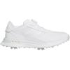 imageadidas Womens S2g Boa 24 Golf Sneakers Shoes  WhiteFootwear WhiteCrystal Jade