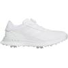 imageadidas Womens S2g Boa 24 Golf Sneakers Shoes  WhiteFootwear WhiteCrystal Jade