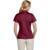 imageadidas Womens Solid Performance Short Sleeve Polo ShirtCardinal