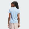 imageadidas Womens Solid Performance Short Sleeve Polo ShirtClear Sky