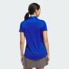 imageadidas Womens Solid Performance Short Sleeve Polo ShirtCollegiate Royal