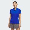 imageadidas Womens Solid Performance Short Sleeve Polo ShirtCollegiate Royal