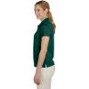 imageadidas Womens Solid Performance Short Sleeve Polo ShirtForest