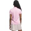 imageadidas Womens Solid Performance Short Sleeve Polo ShirtLight Pink