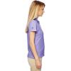 imageadidas Womens Solid Performance Short Sleeve Polo ShirtLt Flsh Pur Wht