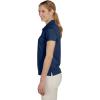 imageadidas Womens Solid Performance Short Sleeve Polo ShirtNavy