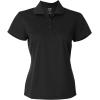 imageadidas Womens Solid Performance Short Sleeve Polo ShirtUniversity Red