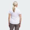 imageadidas Womens Solid Performance Short Sleeve Polo ShirtWhite