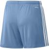 imageadidas Womens Squadra ShortsTeam Light BlueWhite Full Stripes