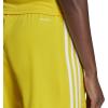 imageadidas Womens Squadra ShortsTeam YellowWhite Full Stripes