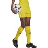 imageadidas Womens Squadra ShortsTeam YellowWhite Full Stripes