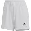 imageadidas Womens Squadra ShortsWhiteWhite Full Stripes
