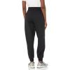 imageadidas Womens Studio Fleece PantsBlackWhite