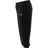 imageadidas Womens Studio Fleece PantsBlackWhite